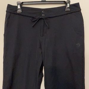 Black water resistant mountain hardware pants
